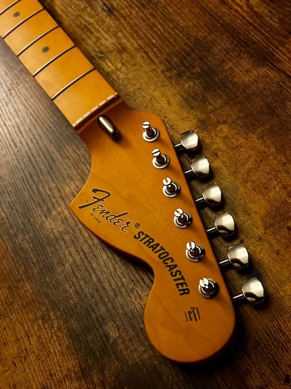 Fender AV II American Vintage 1973 Strat NECK + TUNERS 73 Stratocaster - Maple image 1