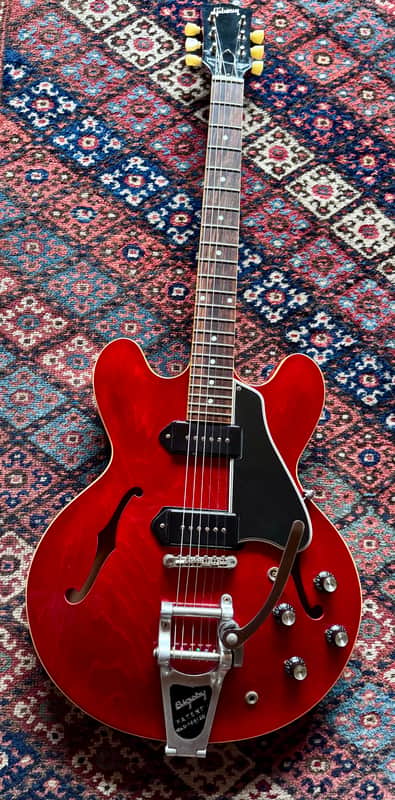 Gibson Custom Shop ES-330 VOS w/Bigsby, Vintage Cherry, w/Case image 1