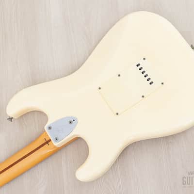 1984 Fender Stratocaster ‘72 Vintage Reissue ST72-55 Olympic White E-Serial, Japan MIJ Fujigen image 15