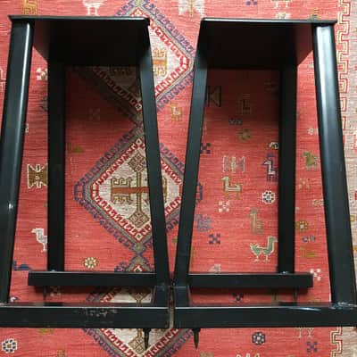 Vintage Target Audio Products Audiophile Speaker Stands 1980s - Black image 4