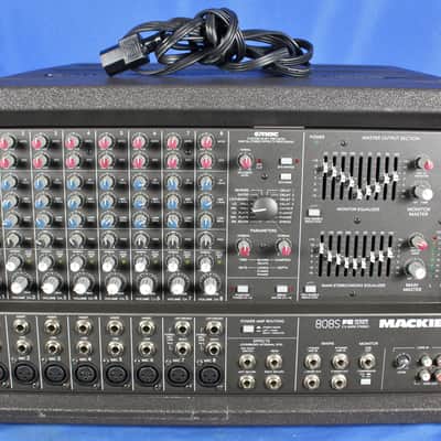 Mackie 808S FR Series 8 Channel Stereo Powered Mixer 2x600W image 1