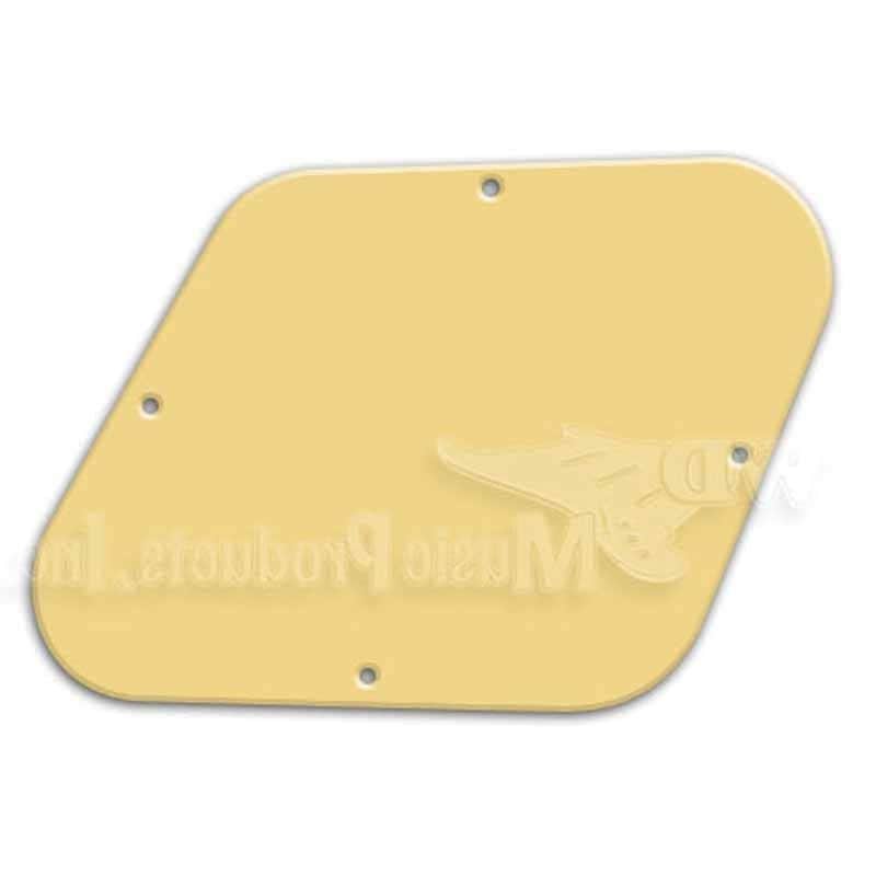 Left Handed WD Cream Electronic Control Backplate for Gibson les Paul image 1
