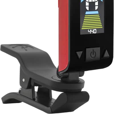 Fender Original Clip-On Chromatic Tuner 2010s Fiesta Red image 3