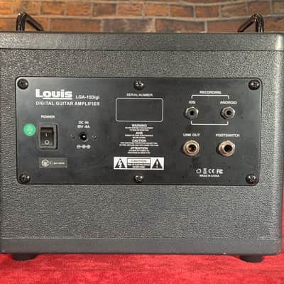 Louis LGA-15Digi Digital Guitar Amplifier w/ Footswitch & Power Supply Purchased In Japan image 6