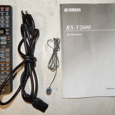 Yamaha RX-V2600 Home theater receiver with remote and manual image 8