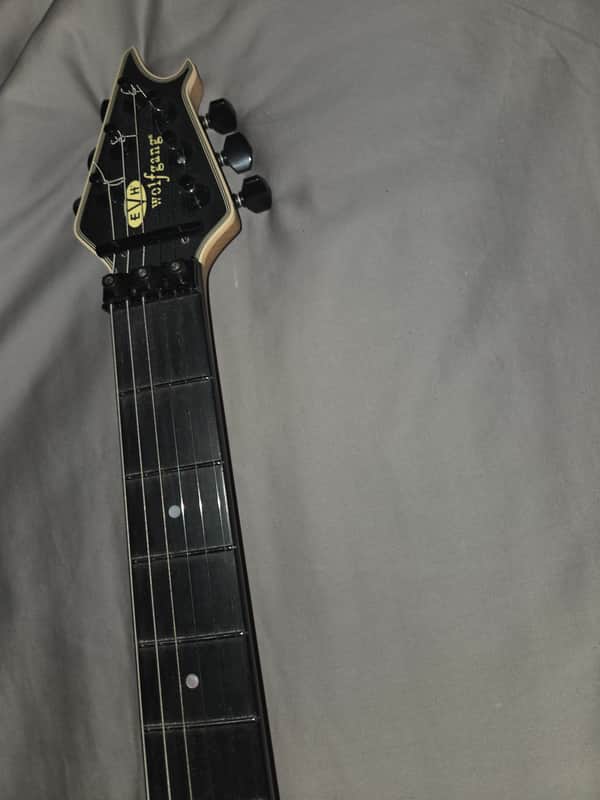 EVH Wolfgang USA with Ebony Fretboard, Floyd Rose, Black Hardware 2010s - Stealth Black image 1