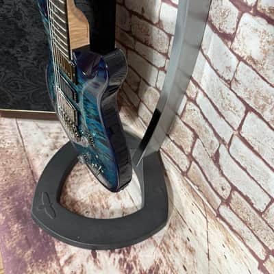 PRS Special 22 Semi-Hollow Wood Library - Quilted -FM Neck - River Blue -Ziricote FB-Paisley Case image 6