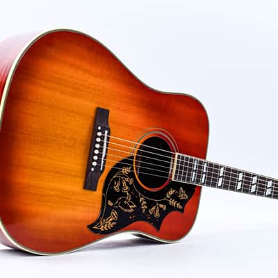Epiphone Inspired by Gibson Custom 1960 Hummingbird Reissue Heritage Cherry Sunburst image 12