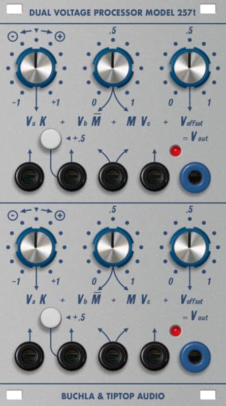 Buchla & Tiptop Audio Dual Voltage Processor Model 257t imagen 1