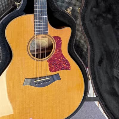 Taylor 714ce-L1 Red Cedar Top, Walnut Back & Sides, 2003 with Hardshell Case - Pre Owned image 17