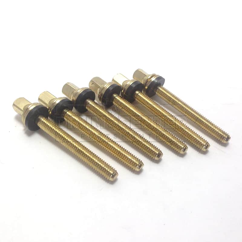 DW DRSP1022-165BR Tension Rod, Brass, 1-5/8", Standard True Pitch, 6pack image 1