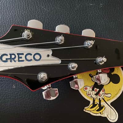 1979 Greco Mirage / Iceman Order Made Custom Red Neck Through Japan Vintage DiMarzio Pickups OHSC Ships from USA No Tariffs image 10