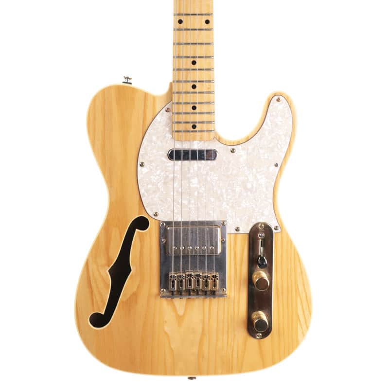 Samick Artist Contemporary Thinline Electric Guitar, Natural | Reverb