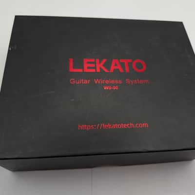 Lekato WS-90 2023-2024 Wireless Guitar Unit- Black image 7