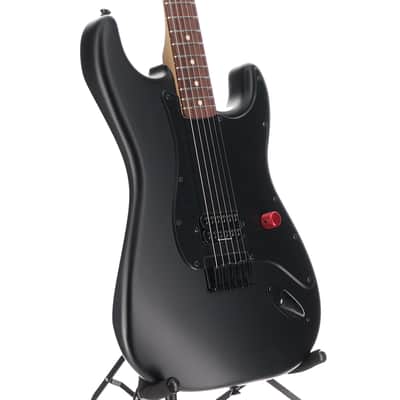 Fender TTS* Tom Delonge Stratocaster, Rosewood Fingerboard, Blackout (M6)(24168) (24168) image 3