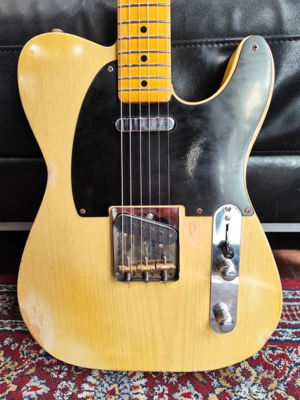 Candy Old Guitars 50s Tele 2025 - Butterscotch NOS Aged image 1