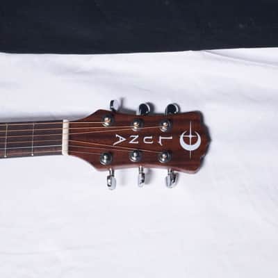 LUNA Wabi Sabi FOLK acoustic electric GUITAR new - SOLID SPRUCE TOP w/ Light Case Bild 5