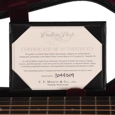Martin Custom Shop 00-18 Style Grand Concert Sitka Spruce VTS/Quilted Pommele Sapele Ambertone 1933 (Serial #M3044309) image 10