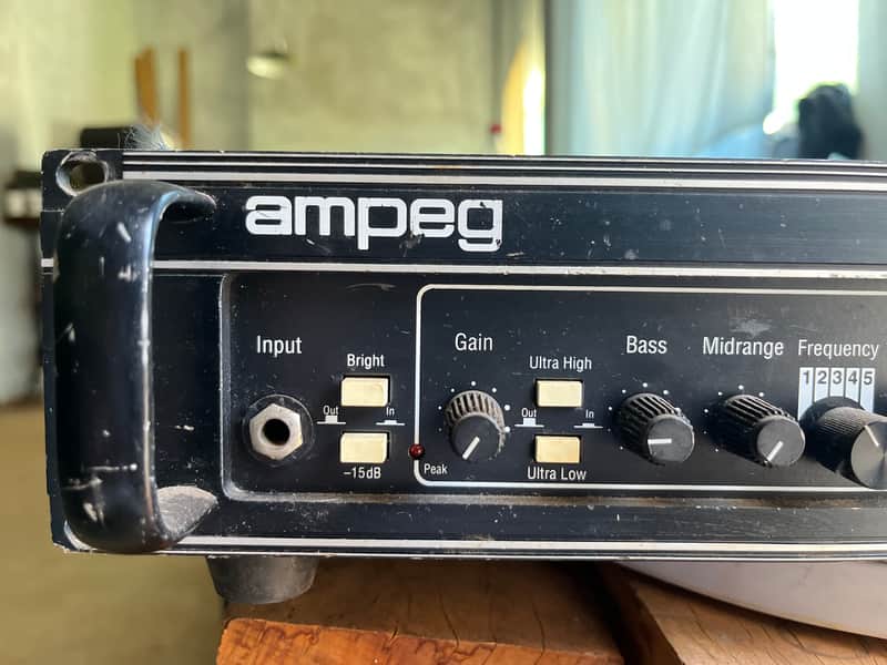 RARE vintage ampeg  SVT-3 PRO 450-Watt Head made in usa image 1
