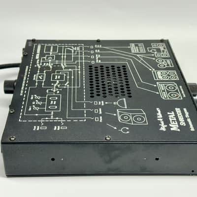 Hughes & Kettner Metal Shredder Preamp Hybrid with Power Amp - Black and Blue image 4