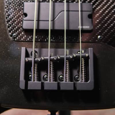 KLOS Apollo Pro Fishman Electric Bass - Black with Gig Bag image 9