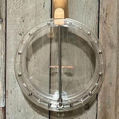 Gold Tone Little Gem Acrylic Concert Banjolele - Diamond, Ships Fast with Gig Bag! image 7