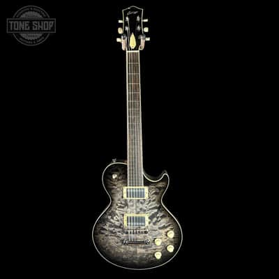 Collings CL City Limits DLX Quilt Top Acid Wash Charcoal Burst w/Case 251664 image 2