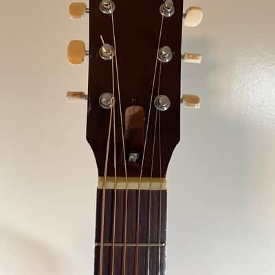 Yamaha FG-75 Folk Guitar 1968 - 1974 (red label) image 7