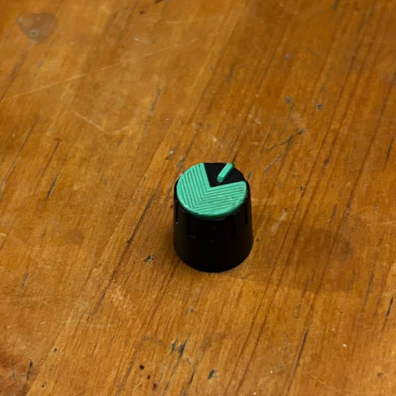 Ibanez TS-10 Tube Screamer Pedal Knob 1980s - Green image 1