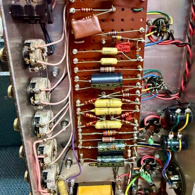 Marshall 1966  JTM 45 no reissue Echter Alter Marshallamp VINTAGE 1966 - schwarz image 21