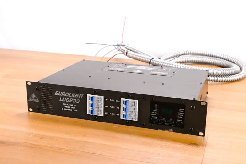 Behringer Eurolight LD6230 6-Channel DMX Dimmer Pack CG01WXY image 1