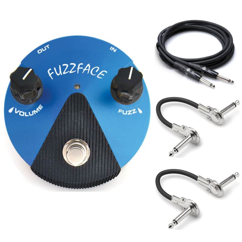 New Dunlop FFM1 Si Fuzz Face Mini Silicon Distortion Guitar Effects Pedal image 1