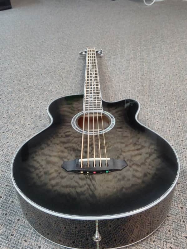 Michael Kelly MKDF5SKB Dragonfly 5-String Smoke Burst image 1