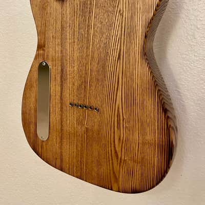Partscaster Telecaster Roasted Ash Body HS Pickup One Piece Maple Neck 2026 - Roasted Clear image 19