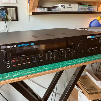 Roland MKS-70 with Vecoven Analog PWM, Flash module, SuperSynthProjects OLED
