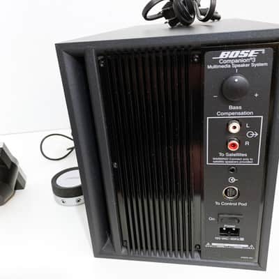 Bose Companion 3 Multimedia Speaker System Series 1 Computer Speaker Sound System image 6