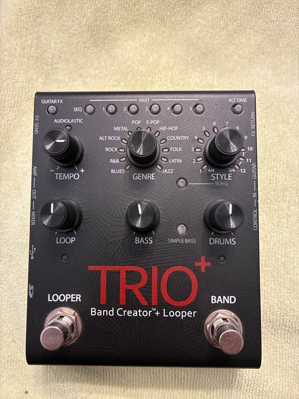 DigiTech TRIO Plus Band Creator + Looper 2016 - Present - Black