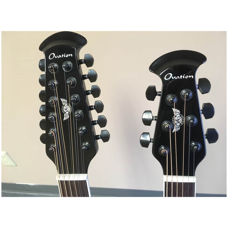 Ovation CSE225-5DA Dave Amato REO Speedwagon Elite Doubleneck