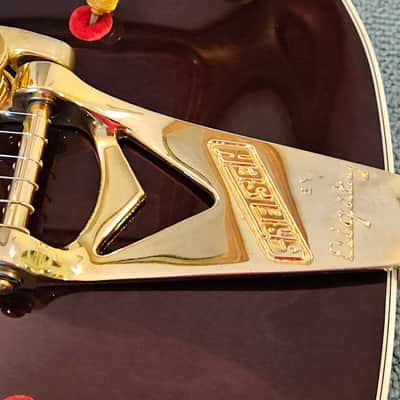 Gretsch G6122SP Country Classic II Custom Edition with TV Jones Pickups, Double Mute 2004 - 2006 - Walnut Stain image 10