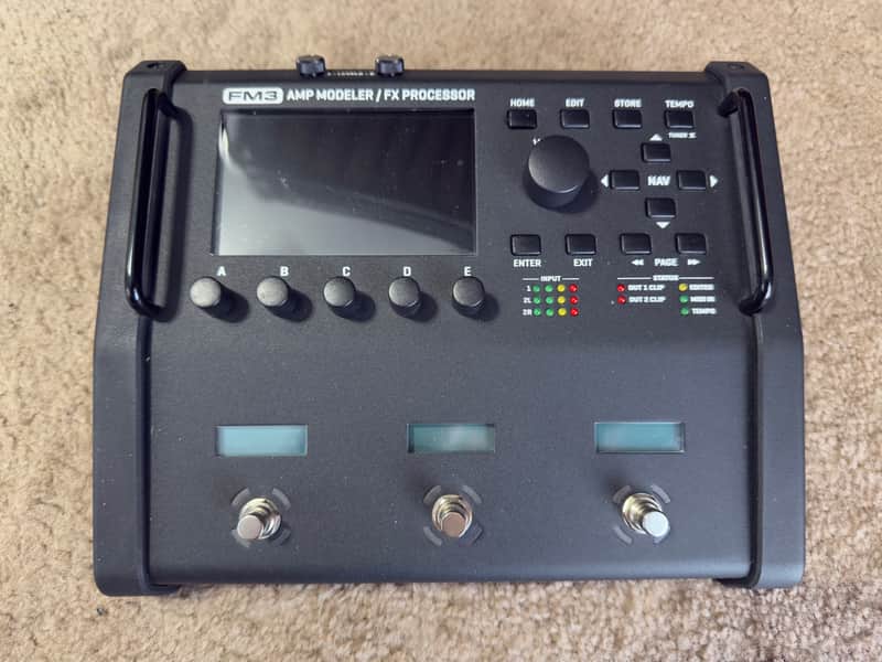 Fractal Audio FM3 Amp Modeler / FX Processor 2020 - 2022 - Black image 1