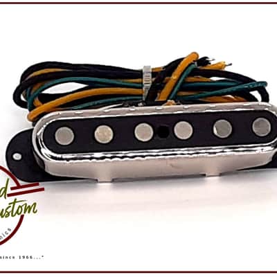 Hoagland Custom "Twisted Tele" Style Neck Pickup w/Open Magnets Chrome Cover image 2