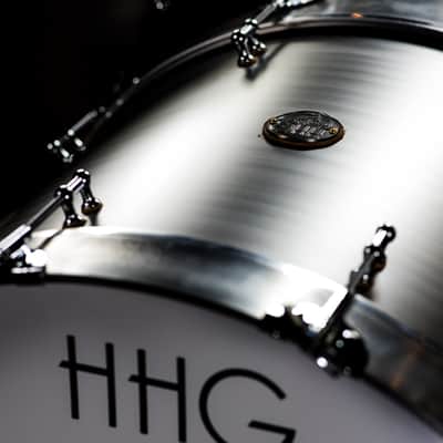 HHG Drums Carbon Steel And Walnut Kit, Brushed Satin Bild 10
