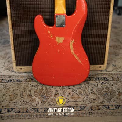 Fender Precision Bass 1964 - Fiesta Red image 7