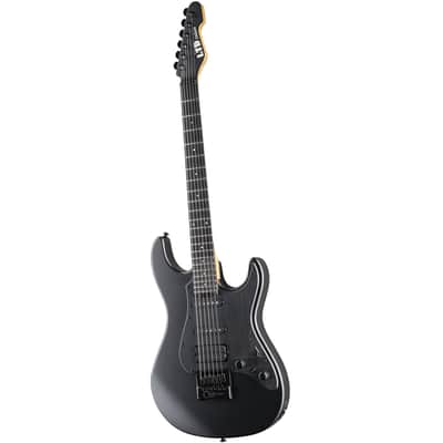 ESP LTD SN-1000 Evertune Electric Guitar, Charcoal Metallic Satin image 4