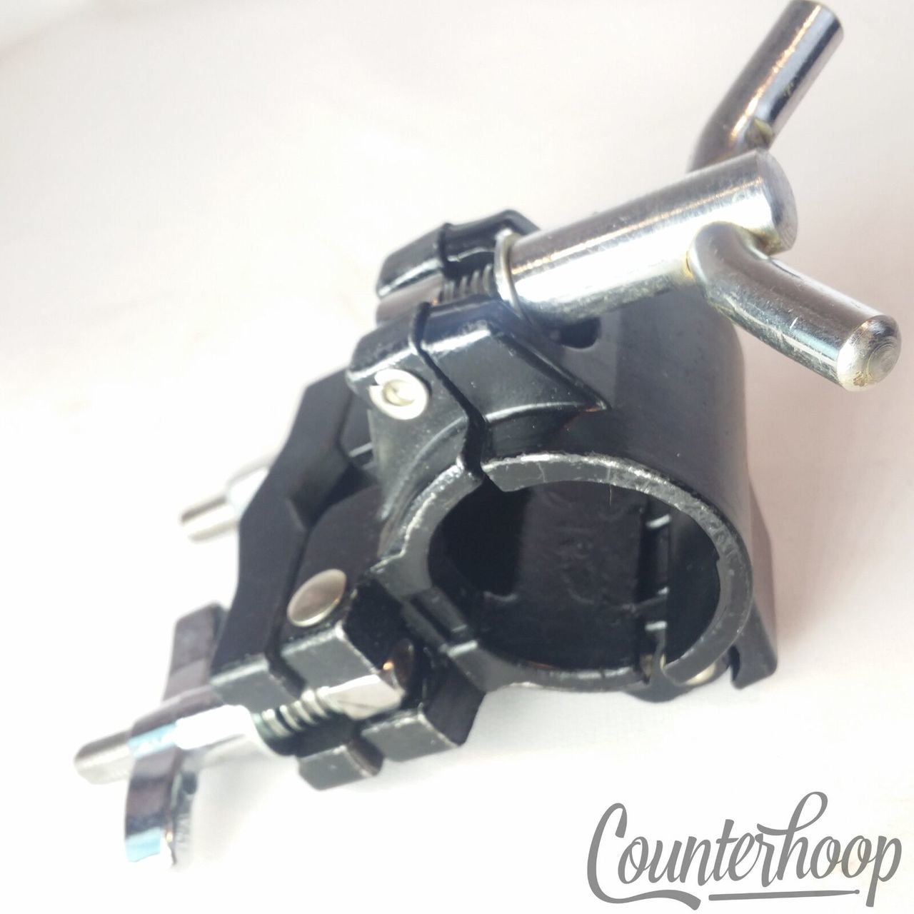 Gibraltar Drum Rack Multi-Clamp Tube Arm Stand Attachment Mount Black Hardware* — main photograph