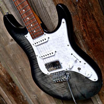 Ibanez AZ22S1F-TKS Standard 2025 - Present - Transparent Black Sunburst w/ Gig Bag image 3