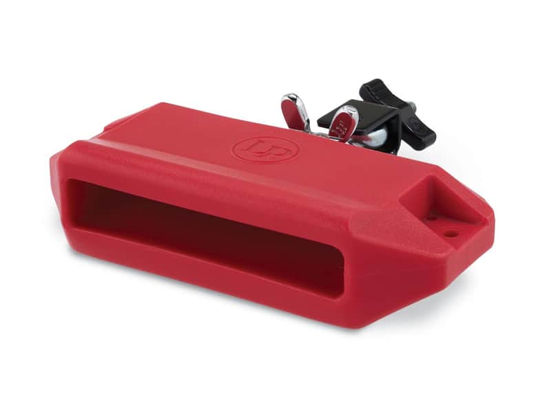LP Latin Percussion Medium Pitch Jam with Bracket- Red  LP1207 image 1