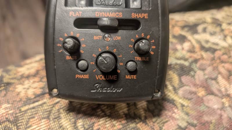 Shadow LAG preamp piezo acoustic pickup image 1