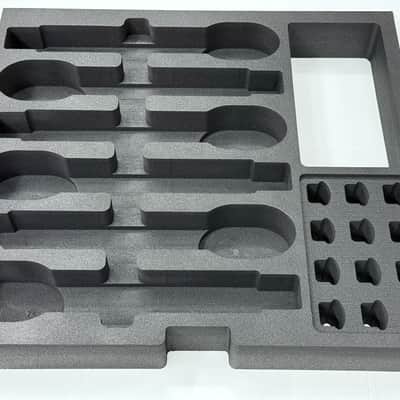 Custom Foam Insert for Rack Drawer fits 6 Shure Axient Digital ADX2 Wireless Handheld w/SE V7 image 2
