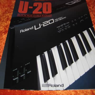 Roland  U-20  RS-PCM Multi-Timbral Keyboard From 1990